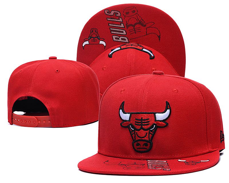 2020 NBA Chicago Bulls Hat 2020915->nba hats->Sports Caps